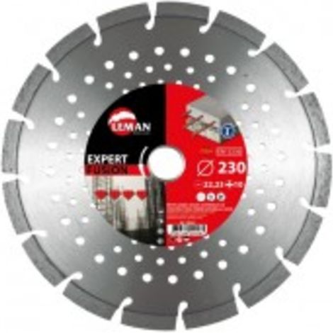 Disque diamant segment soudé lazer béton/acier Ø125x22,23mm