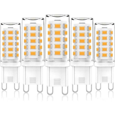 Ampoule LED G9 3W écologique, blanc chaud 3000K, remplace les ampoules halogènes de 28W à 40W. (1/5)