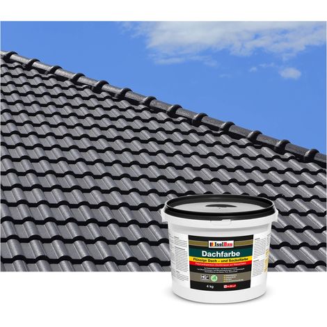 IsolBau Dachfarbe Anthrazit 4 kg (1/5)