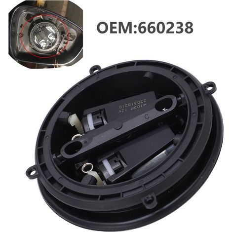 Moteur de réglage de rétroviseur extérieur 660238 compatible avec Citroën C3 C4 C5 Peugeot 207 308 (1/4)