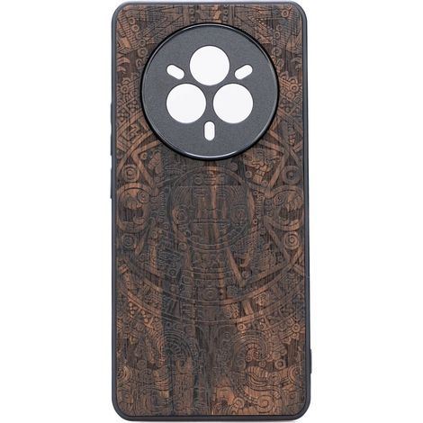 Bewood Holzhülle für Realme 14 Pro Plus 5G AZTEC CALENDAR ZIRICOTE (1/2)