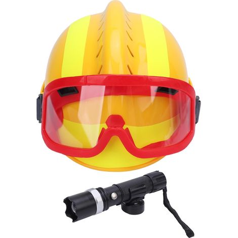 Casque de sauvetage pour travail en hauteur, casque de sécurité avec fente légère, PC ventilé pour la recherche d'urgence en cas de tremblement de terre et d'incendie F2 jaune (1/5)