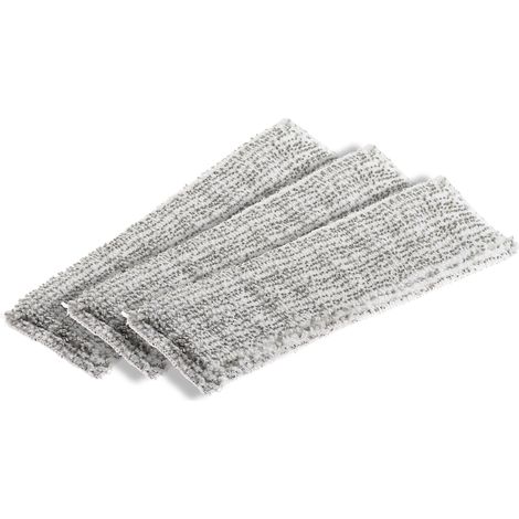 Thomas Ensemble 3 Pads Microfibre pour Nettoyage Sols Sensibles
