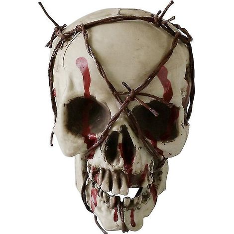 1 Totenkopf für Halloween-Dekoration