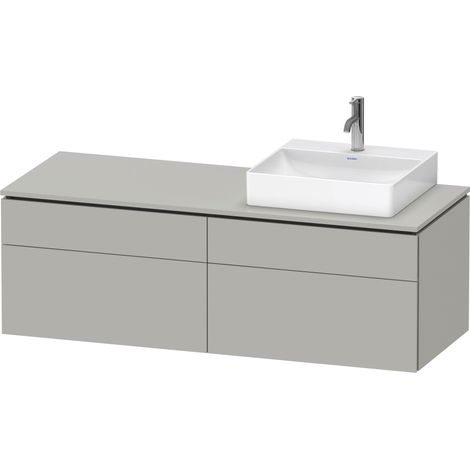 Duravit L-Cube Konsolenwaschtischunterbau wandhängend, inklusive (1/3)