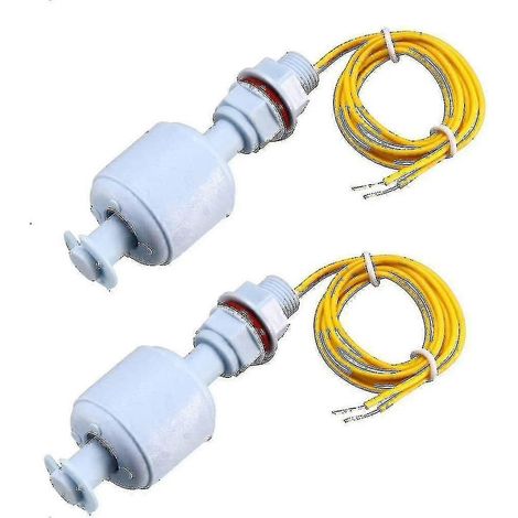 Satz mit 2 PP-Schwimmerschaltern, kompatibel mit M10-Wasserpumpen-Füllstandssensoren, mit C+mki-Kabel (1/5)