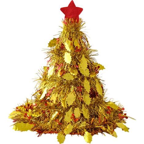 Chapeau de père noël, décoration de sapin, Installation-06 (1/2)