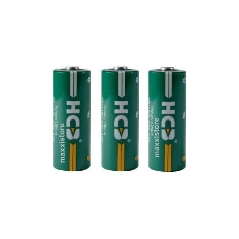 HCB 3 pezzi Batteria al Litio CR17450 3,0V 2200mAH 4/5A High Power type