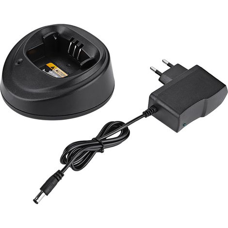 12-V-Netzteil für Motorola EP450, GP3188, GP3688 und CP040 Funkgeräte, EU-Stecker (1/5)