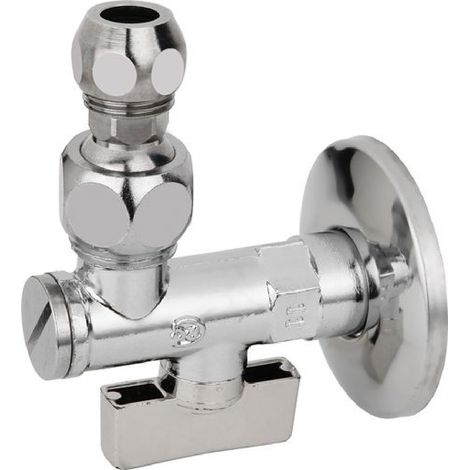 RUBINETTO FILTRO SOTTOLAVABO 775 A SFERA CON SNODO - 1/2x10 c/rosetta