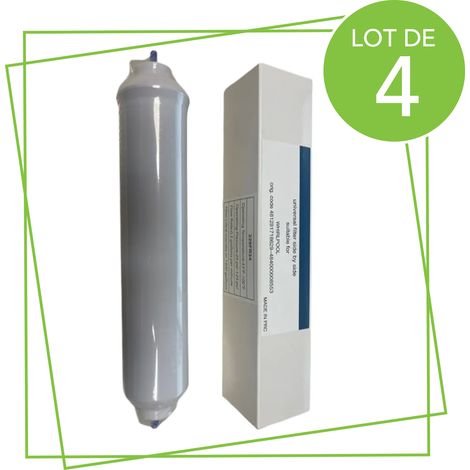 Ersatzteil - SOS Accessoire Lot de 4 filtres à eau SIDE BY SIDE pour Réfrigérateur, congélateur  484000000680, DA29-10105J -  -