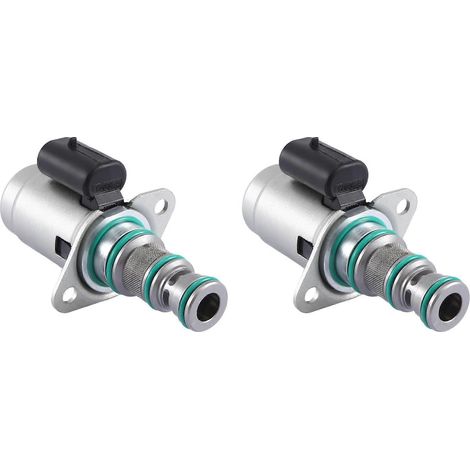 2x 12V Magnetventil 5019094 580037013 SV98-T39S SV98T39S für JCB Baggerlader 3CPLUS (91 PS), 214-4, 215/3CX 15 (1/5)