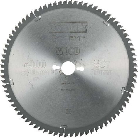 Lame de scie circulaire stationnaire, 300 x 30 mm, 80T DeWalt DT4281-QZ