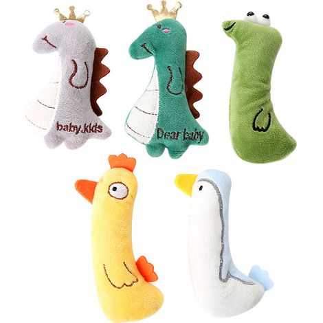 BDD Jouets pour chats, jouets en peluche, jeux interactifs pour chats, 5 pièces