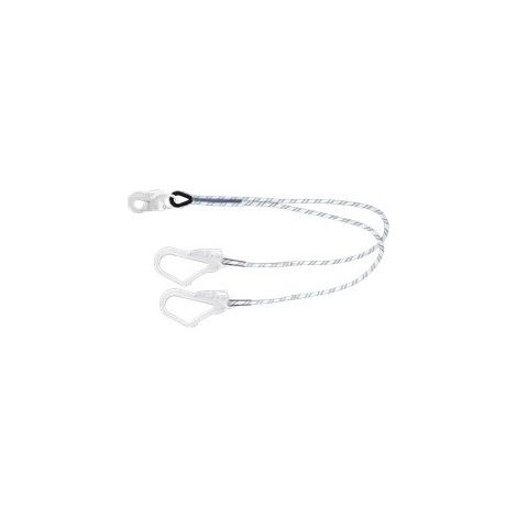 KRATOS SAFETY - Longe fourche en corde tressée - 1,50 m