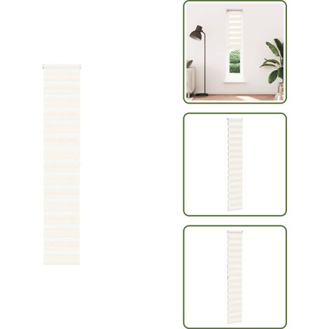 vidaXL Store zèbre beige marbré largeur du tissu 35,9 cm polyester (1/5)