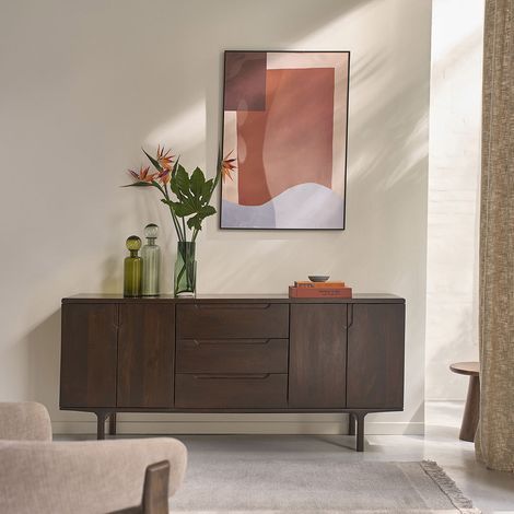 Buffet en manguier massif 180 cm (1/5)