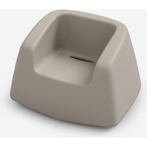Design-Gartenstuhl aus Polyethylen Sugar - Beige (1/3)