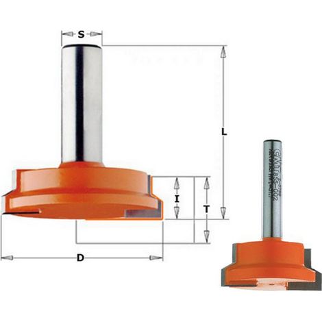 955.002.11 FRESA PARA CAJONES   Z=2   HM S=8    D=31.7X12.7
