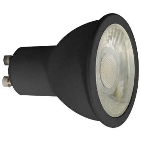 Lampada Led Gu10 Nera Dimmerabile 7W 4000K ( F.A.N. Cod. Klassic-Gu10B-7M-Dim )