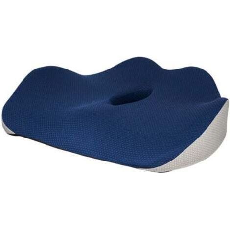 Coussin Chaise, Coussin de Siège, Coussin pour Chaise de Bureau, Mousse à Mémoire de Forme, Coussin Voiture Conducteur, Housse Lavable, Façonnage (1/4)