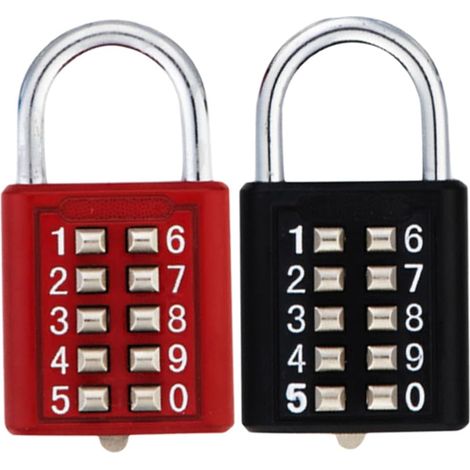 Cadenas à combinaison PACKOVE à 10 chiffres pour valise et (1/5)