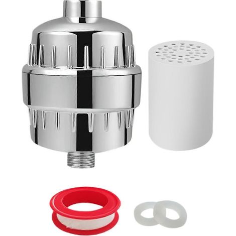 Accessoires de salle de bain Purificateur d'eau multicouche pour baignoire Purificateur d'eau domestique petit filtre pour baignoire Accessoires de bain (1/5)