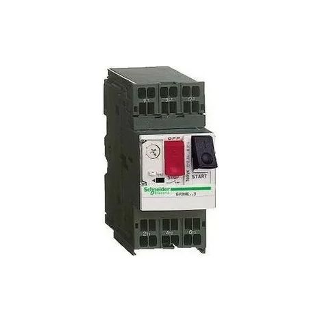 Schneider GV2ME143 3P motor circuit breaker - TH setting 6 to 10A - 3/4kW motor at 400/415V