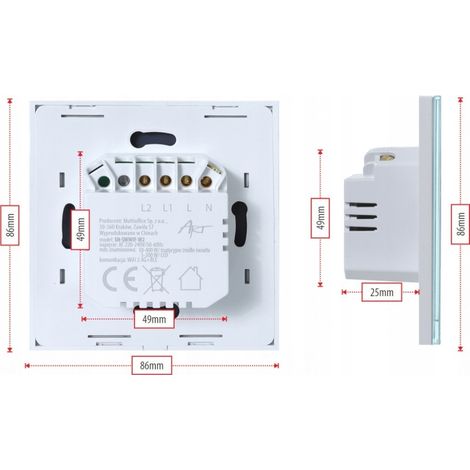 Smart-Schalter art zigbee 3.0 berührungsempfindlich robust (1/3)