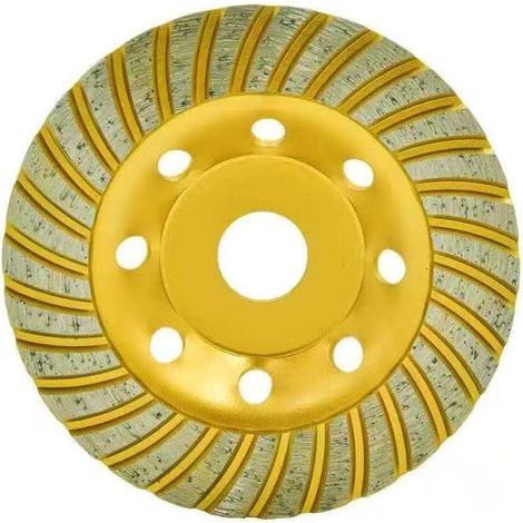 180mm Diamond Grinding Disc for Sanding Concrete, Granite, and Stone. Surface Grinding Wheel, Professional 180mm Angle Grinder