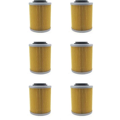 Six filtres à huile compatibles avec les moteurs Odes LZ800 RM800 800 ATV UTV Liangzi SIDE BY SIDE Dominator Raider Assailant (référence 21040111601). (1/5)