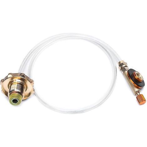 Voici une proposition de titre produit en français, adaptée au format requis (≤ 190 caractères) :

Adaptateur recharge propane camping, raccord bouteille gaz plat pour cartouche, connecteur réservoir  (1/4)