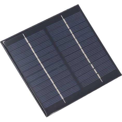 Panneau Solaire Imperméable 1.5W 12V DIY Panneau Solaire pour Jouets Solaires/Lumières/Affiches Projets Scientifiques (1/5)