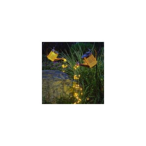 Lampes solaires pour arrosoir, éclairage paysager, décoration extérieure