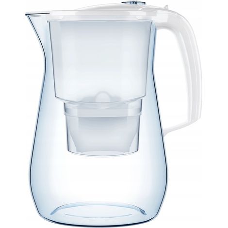 Jarra filtrante Aquaphor Onyx de 4,2 l con cartucho Maxfor+, blanca (1/5)