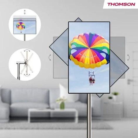 Thomson 32UE5M45 TV LED 32" 4K Ultra HD Smart TV Wi-Fi Grigio (1/5)