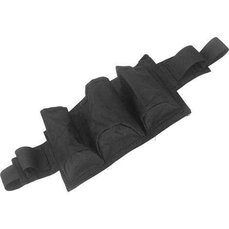 Wasserdichter Aufbewahrungsgürtel für Reinigungsgeräte, schwarze Oxford-Canvas-Tasche, Reinigungstasche für Garten und Bastelbedarf (1/5)