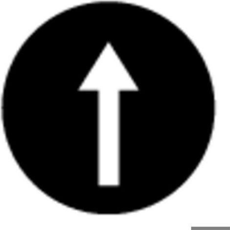 Insert de bouton noir plat M22-XD-S-X7 avec description