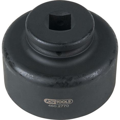 KS Tools 3/4 Zoll Achsmuttern-Schlüssel, 8-kant, kurz, 85 mm (1/2)