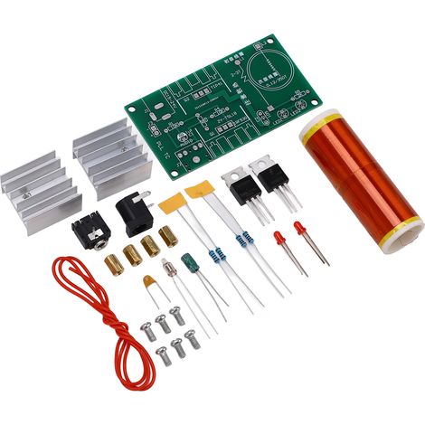 Générateur d'Arc Plasma DIY avec Alimentation 15-24VDC pour Effets Lumineux Musicaux (1/5)