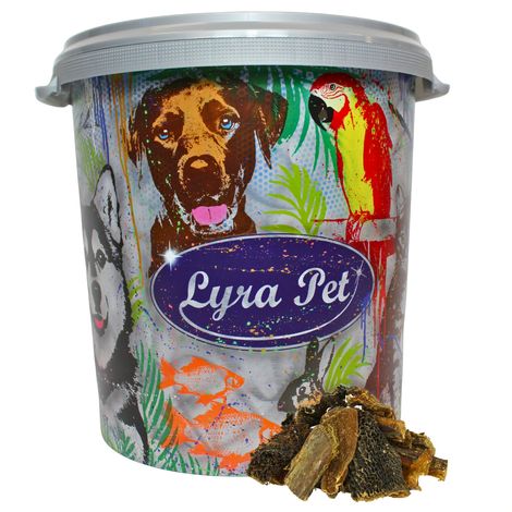 "translations":["text":"5 kg de Lyra Pet® (tripes de bœuf, petites) dans un fût de 30 litres","detectedsourcelanguage":"DE","taghandlingversion":"v1