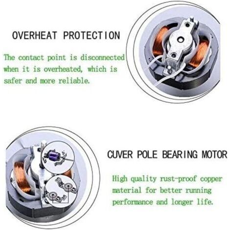 100 mm extracteur d'air silencieux 12W 130m³/h économe en énergie à flux mixte ventilateur de conduit pour bain, évents, serres, tentes (4 inch) (1/3)
