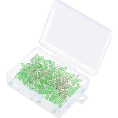 TRU COMPONENTS  LED bedrahtet  Gelb-Grün Rund 5 mm 90 mcd 30 ° 20 mA 1.8 V, 2.4 V