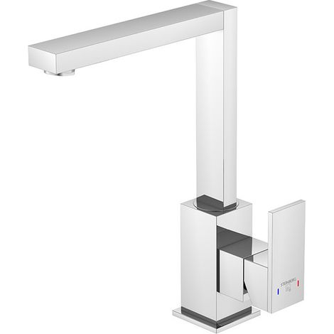 Mezclador de lavabo Steinberg serie 160, giratorio, con desagüe (1/2)