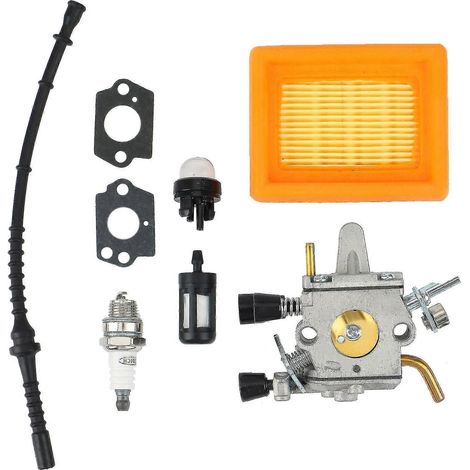 Filtre à air/carburant Zama C1q-s34h pour carburateur FS400, FS450, FS480 et SP400 (référence 41281200651) (1/5)