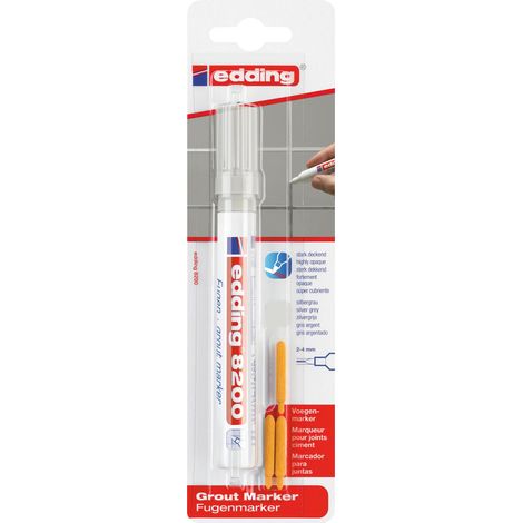 edding 8200 Fugenmarker silbergrau 2 - 4 mm Pinsel & Stifte