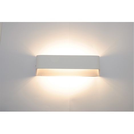 Aplique LED de Pared con Luz Indirecta 6W 3000K 260 x 80 x 100 mm