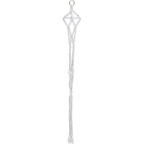 Support de Pot de Fleurs Suspendu pour Jardin et Intérieur, Décoration Extérieure (1/5)