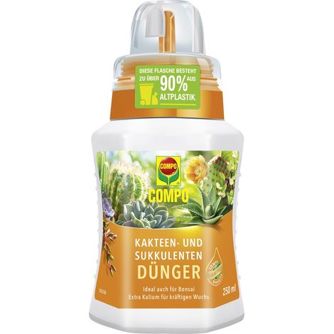 COMPO Kakteen- und Sukkulentendünger 250ml (1/4)