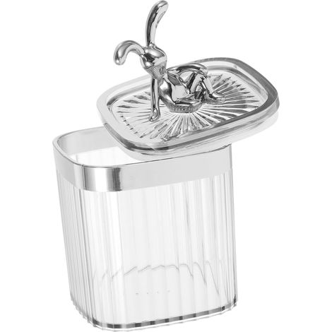 für Wattestäbchen mit hasenförmigem Deckel elegant und